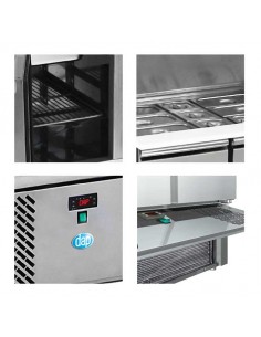 Saladette 2 portes dosseret... 2