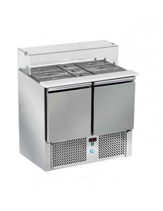 Saladette 2 portes dosseret...