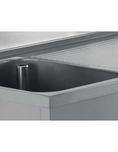 Table inox neutre / 1 bac 2