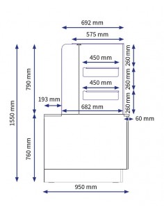 Tour viennoiserie neutre 750 2