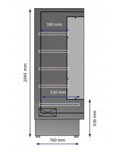 Bari 800 / 195 Viande - Inox 2